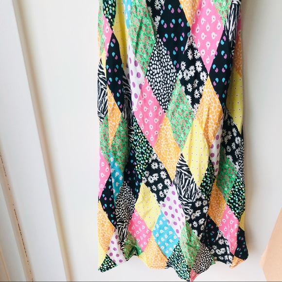 🔥Sales - RIXO for Target Patchwork Floral Slip Dress - Size XS - Picture 10 of 11